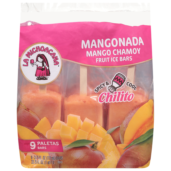 La Michoacana Fruit Ice Bars, Mango Chamoy Same-Day Delivery or