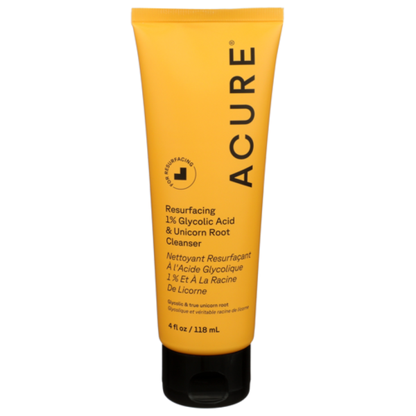 Acure Resurfacing Glycolic & Unicorn Root Cleanser