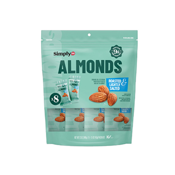 SimplyGo Roasted & Lightly Salted Almonds