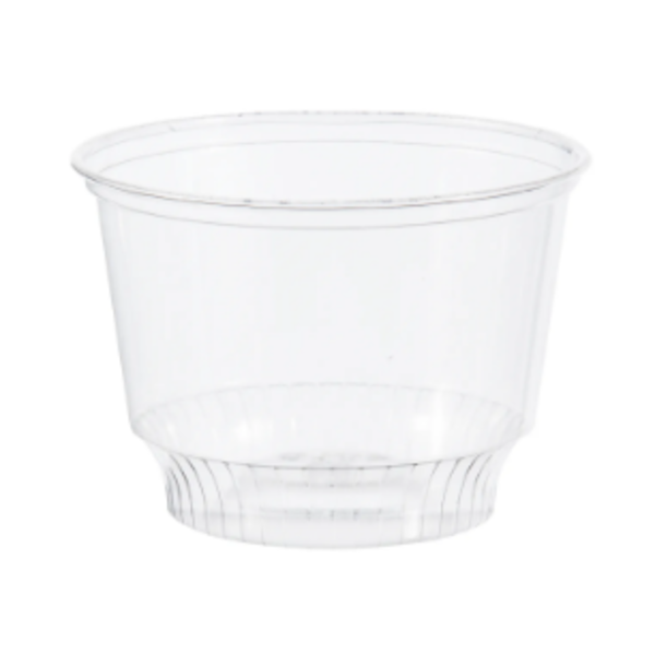Dart- Clear Plastic  Sundae Cups 8 OZ  1000 CT