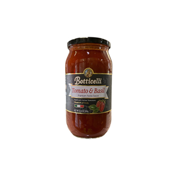 Botticelli Pasta Sauce, Premium, Tomato & Basil