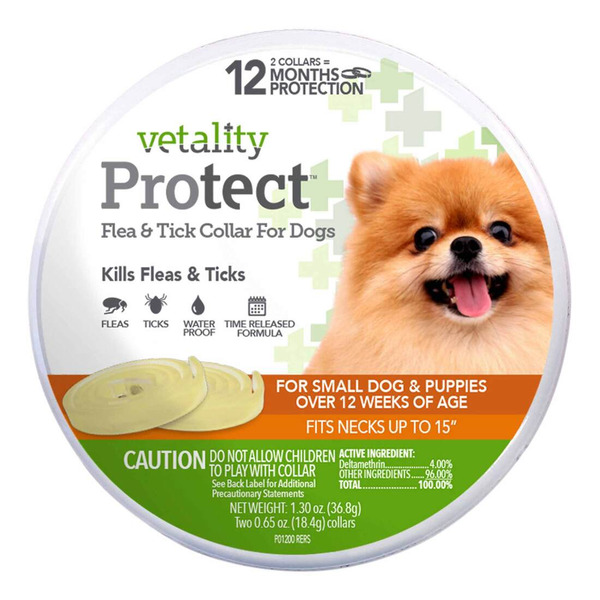 Vetality Protect Flea & Tick Dog Collar
