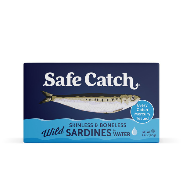 Safe Catch Wild Sardines, Skinless & Boneless, in Water Same-Day