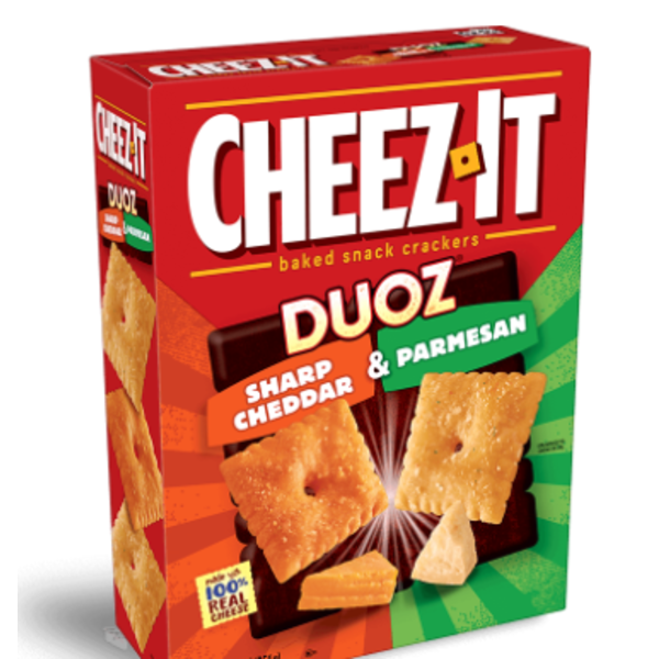 Cheez-It Duoz� Sharp Cheddar & Parmesan Crackers - 4.32oz/6ct