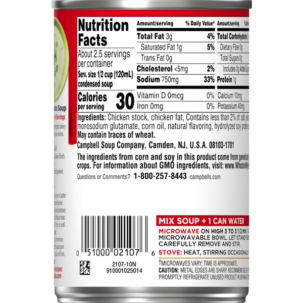 33 Chicken Broth Nutrition Label Label Design Ideas 2020