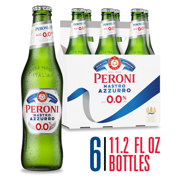 Peroni Nastro Azzurro 0.0 Peroni 0.0 Non Alcoholic Italian Import