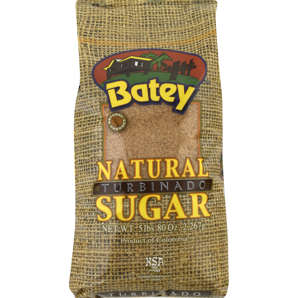 Batey Natural Sugar, Turbinado (5 lb) Instacart