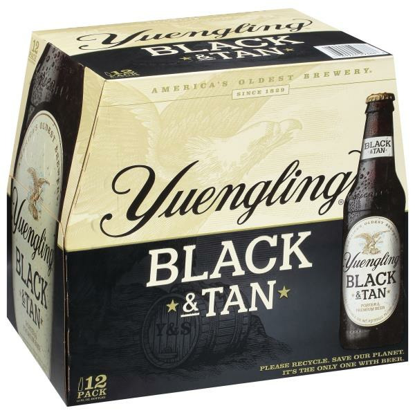 Publix Yuengling Beer, Black & Tan, 12 Pack SameDay Delivery or Pickup