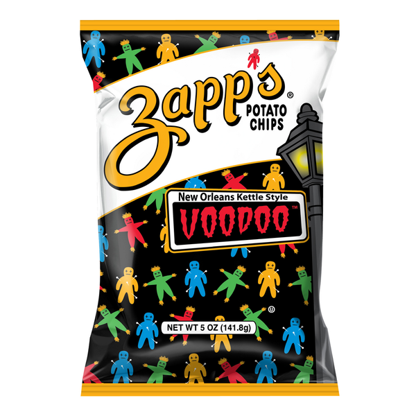 Zapp's New Orleans Kettle Style Potato Chips Voodoo Same-Day