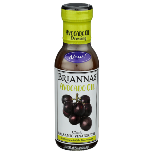 Briannas Classic Balsamic Vinaigrette Avocado Oil Dressing