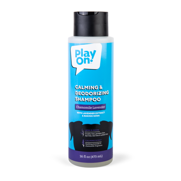 Play On Calming Deodorizing Chamomile Lavender Scented Dog Shampoo