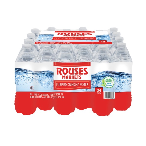 Pitoraize Rouses Rouses Rouses Drinking Water 24 pack Same-Day Delivery | Rouses Markets