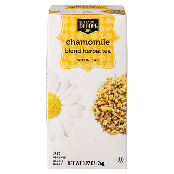 Benner Chamomile Herbal Tea Bags