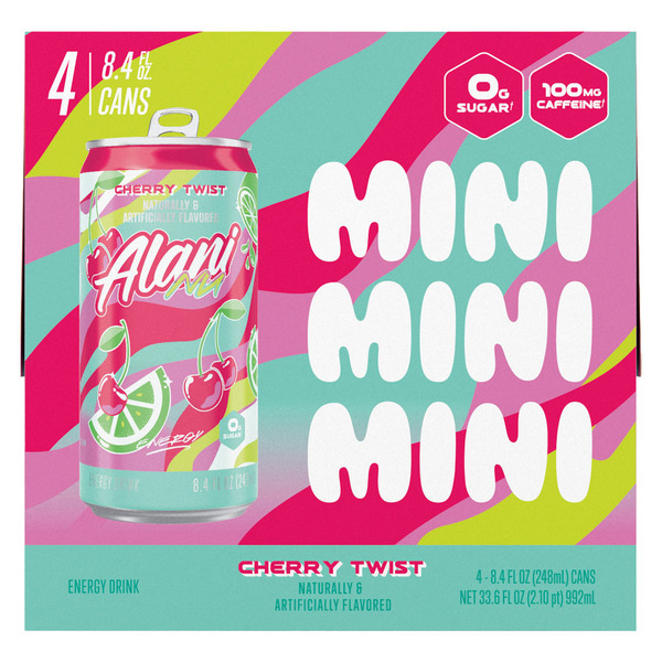 あめ Alani NU Mini Cans Cherry Twist Same-Day Delivery or Pickup | ALDI