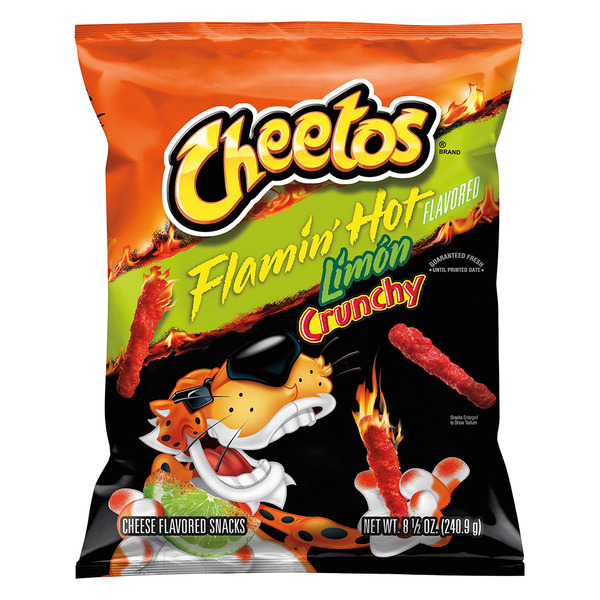 Frito Lay Flamin Hot Limon Cheetos