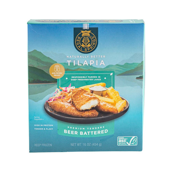 Regal Springs Beer Battered Tilapia
