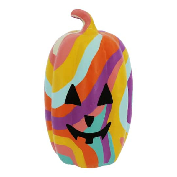 Ashland Paper Mache Smiling Jack-O'-Lantern Tabletop Décor