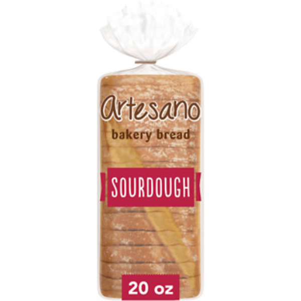 Artesano Sourdough, Bakery Bread, Sourdough Sandwich Bread, 20 oz