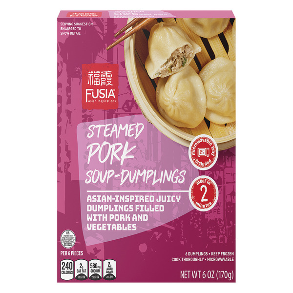 Fusia Asian Inspirations Pork Steamed Dumplings