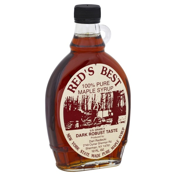 Reds Best Maple Syrup, 100 Pure, Dark Robust (12 oz) Instacart