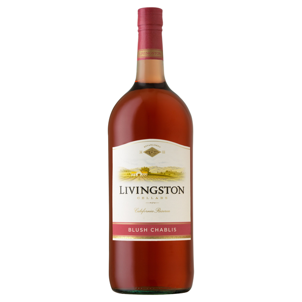 ワイン Emili of California Chablis Blush Livingston Cellars Blush Chablis Wine Same-Day Delivery or Pickup