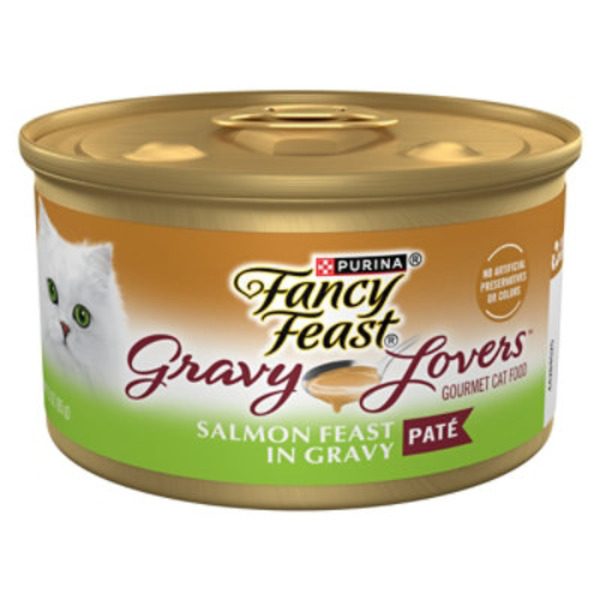 Fancy Feast Gravy Lovers Salmon Feast Pate Wet Cat Food