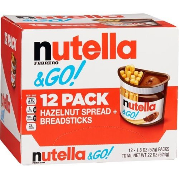 Nutella To Go Pretzels - 1.8 oz/12ct