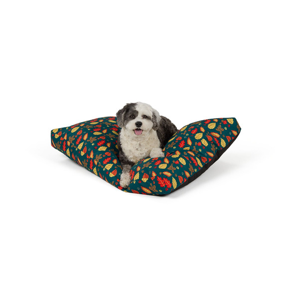 Thrills & Chills Halloween Leaves Pillow Dog Bed, 36 x 28 in