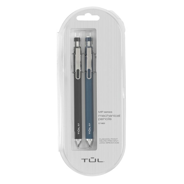 TUL Mechanical Pencils - Black & Navy Barrels - 0.7 mm