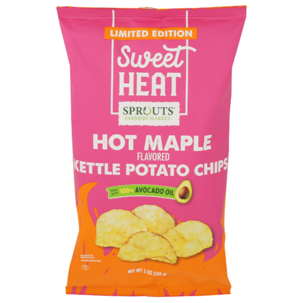 Sprouts Hot Maple Kettle Potato Chips