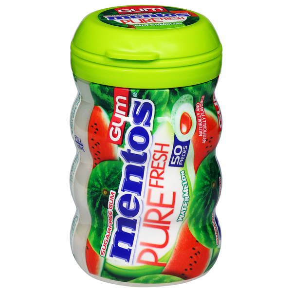 Mentos Sugarfree Watermelon Gum