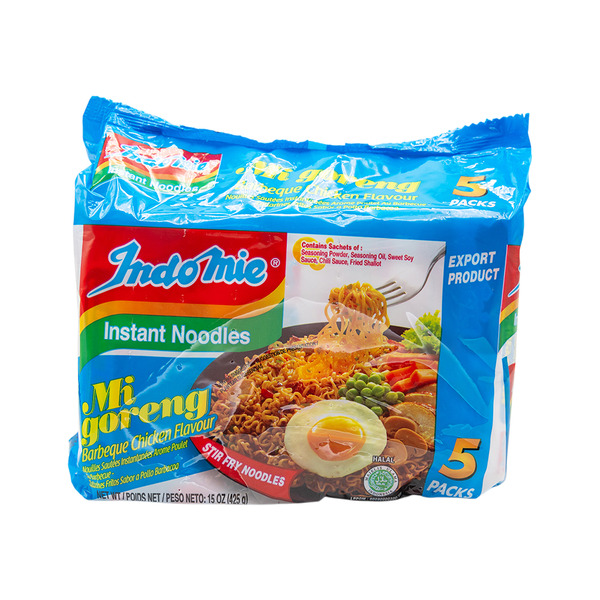 Indomie Barbecue Chicken Flavor Mi Goreng Instant Noodles
