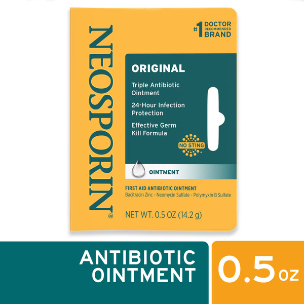 Walgreens NEOSPORIN Original First Aid Antibiotic Bacitracin Ointment