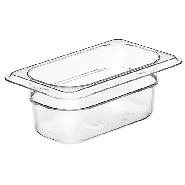Cambro 92CW135 Camwear Food Pan plastic 1/9 size 2-1/2" deep