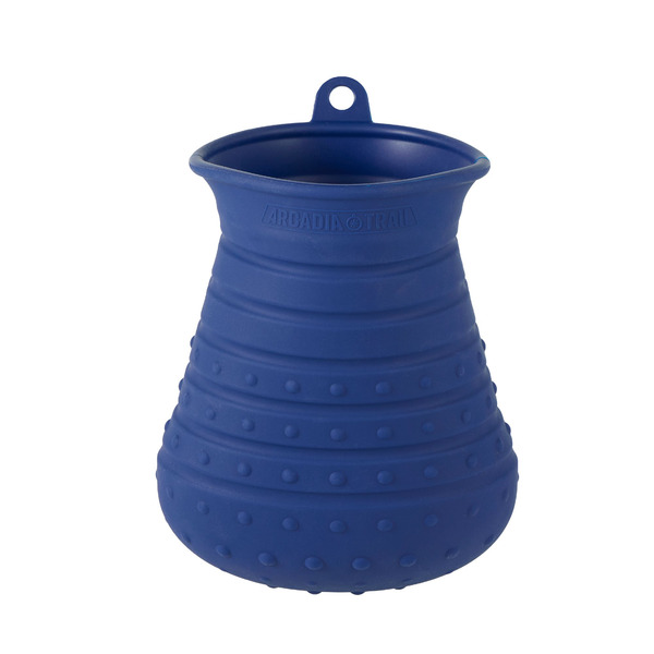 Arcadia Trail Paw Cleaner & Brush - Navy Blue