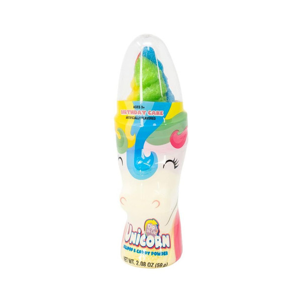 Unicorn Dip-N-Lik Lollipop Toy
