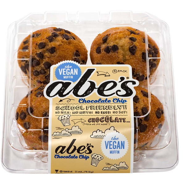 Abe's Vegan Chocolate Chip Muffins