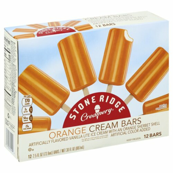 Stone Ridge Creamery Cream Bars, Orange Same-Day Delivery or Pickup ...