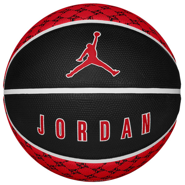 Jordan Playground 2.0 8 Panel Basketball, Size 7 (29.5 In) - Fire Red & White