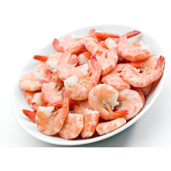 21-25 Count Previously Frozen Tail-On Cooked Shrimp