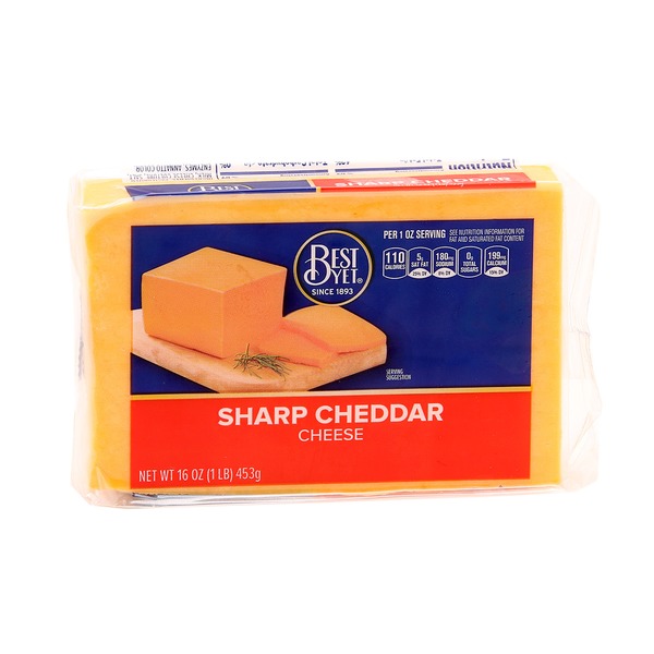 Best Yet Sharp Cheddar Cheese Same-Day Delivery or Pickup