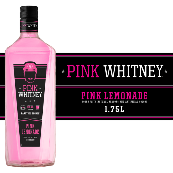 New Amsterdam Pink Whitney Lemonade Flavored Vodka Same-Day