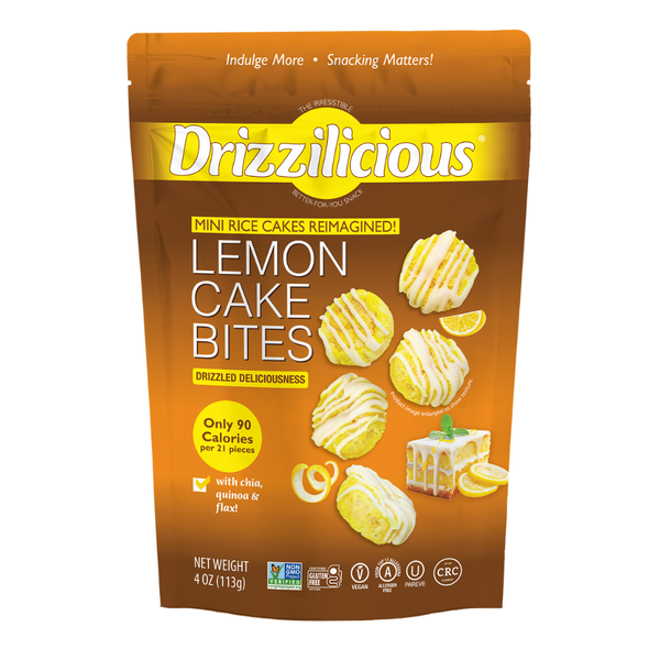 Drizzilicious Mini Rice Cakes Reimagined, Lemon Cake! Same-Day