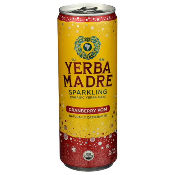 Yerba Madre Yerba Madre Organic Sparkling Cranberry Pomegranate