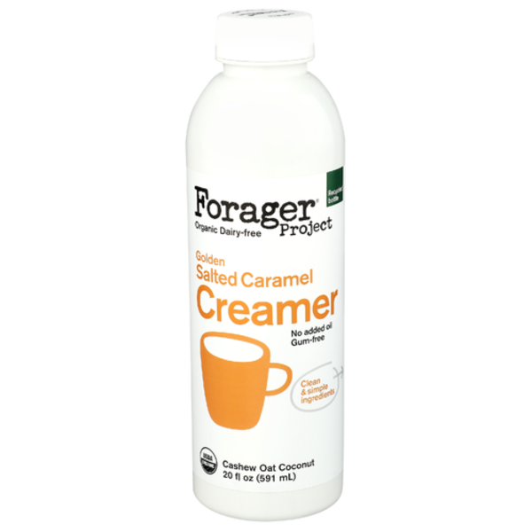 Forager Project Organic Golden Salted Caramel Cashew Oat Coconut Creamer