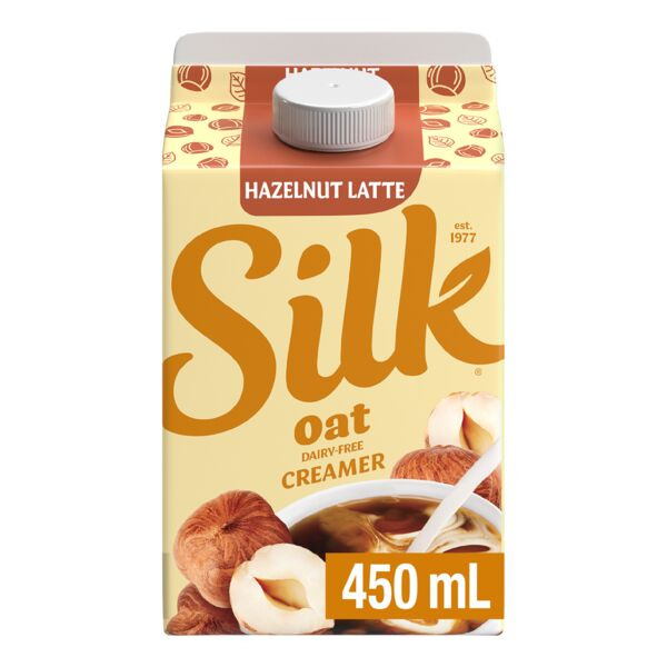 ◆ミルク◆ Silk Hazelnut Latte Oat based Coffee Creamer Same-Day Delivery