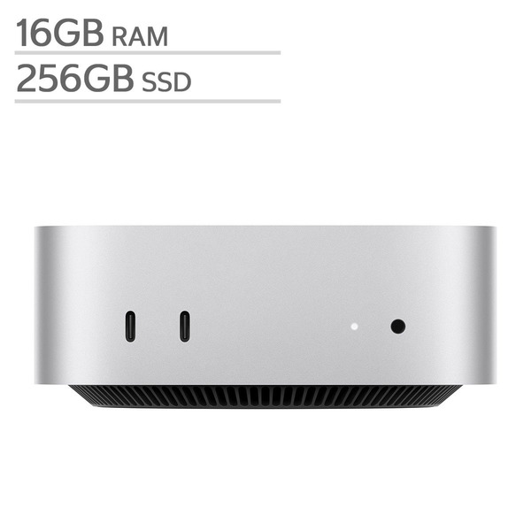 Apple M4 16 GB 256 GB SSD Mac Mini - Silver Same-Day Delivery | Costco