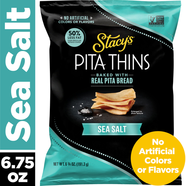 Stacy's Baked Pita Thins Sea Salt