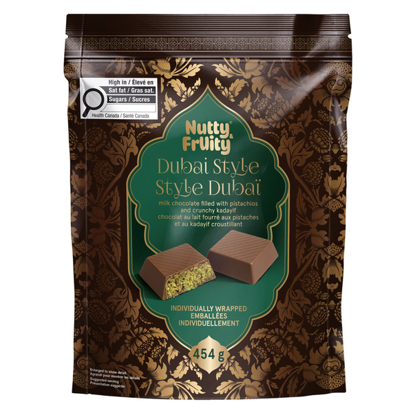 Nutty & Fruity Dubai Style Milk Chocolate with Pistachios & Crunchy Kadaif
