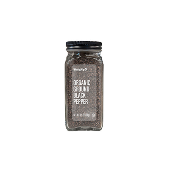 SimplyGO Ground Organic Black Pepper